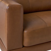 althea light brown accent chair   