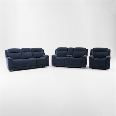 Alto Manual Reclining Sofa, Loveseat and Recliner