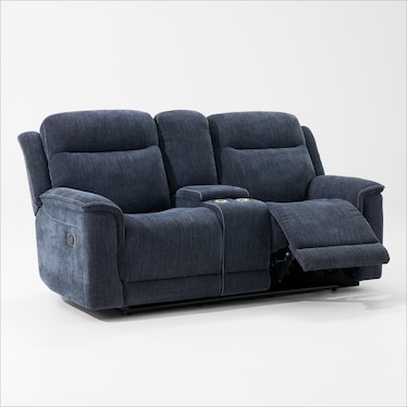Alto Manual Reclining Loveseat with Console
