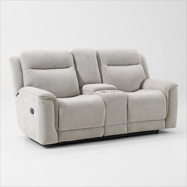 Alto Manual Reclining Loveseat with Console
