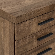 alyx dark brown file cabinet   