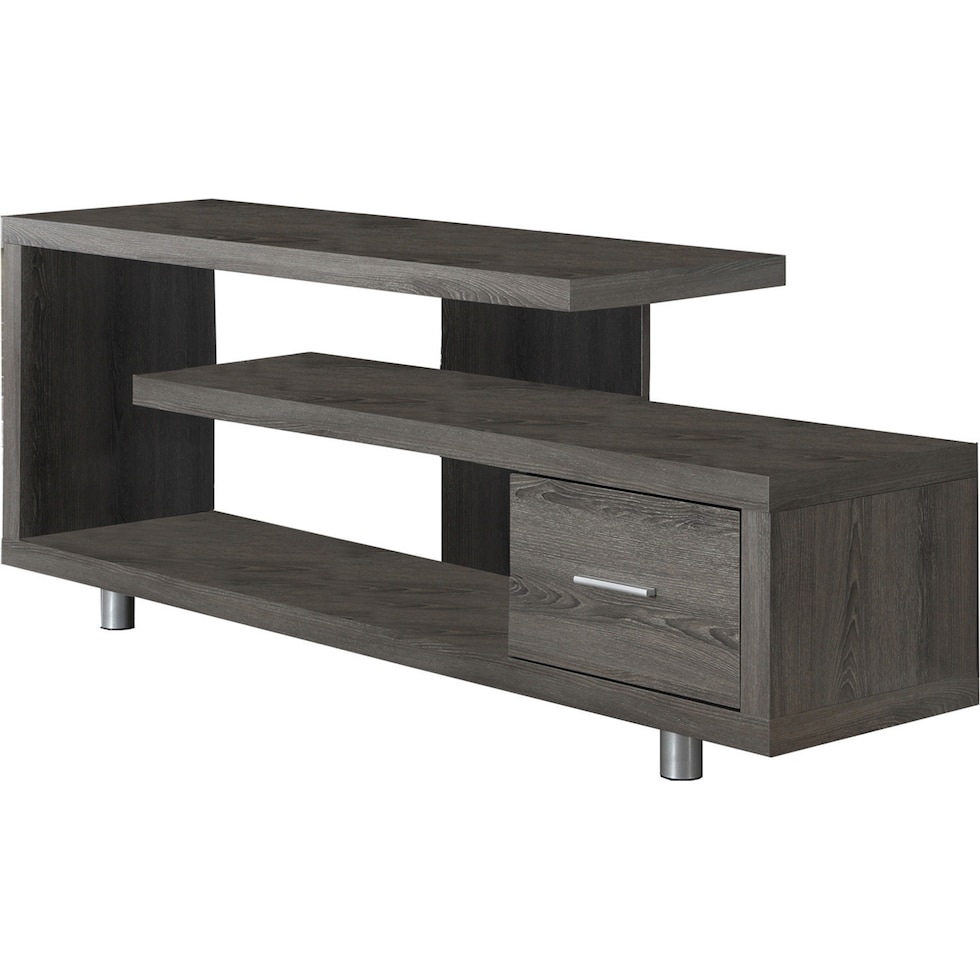 amado gray tv stand   