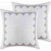 amari blue white king california king bedding set   