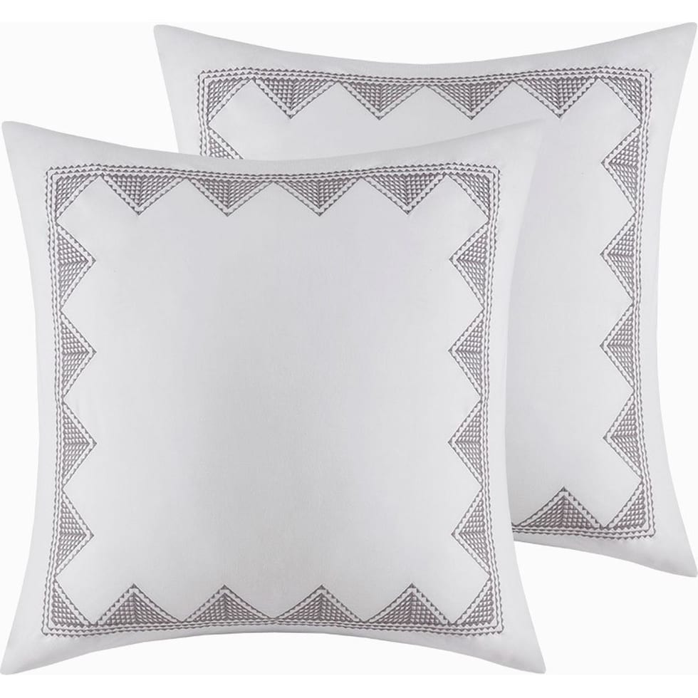 amari blue white king california king bedding set   