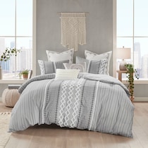 amari gray king bedding set   