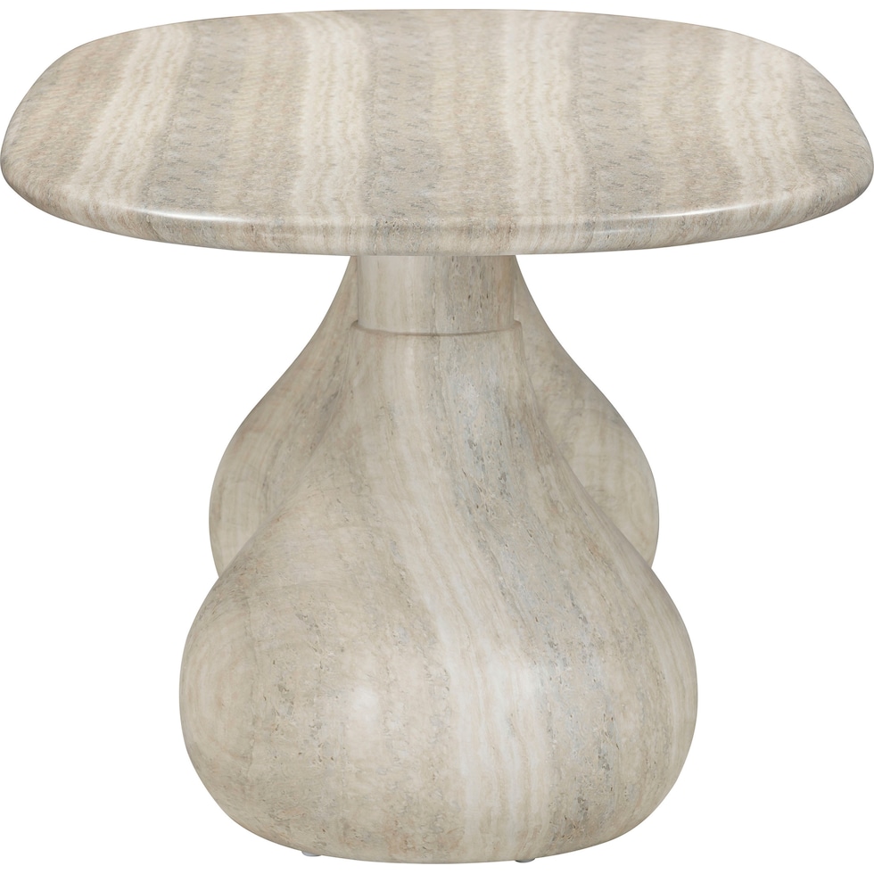 amarillo neutral dining table   