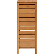 ambel light brown accent cabinet   