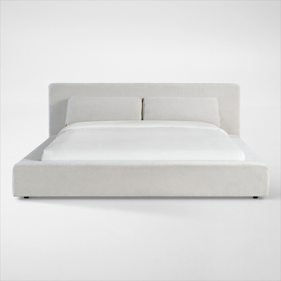 ambrosia gray king bed   