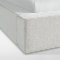 ambrosia gray king bed   