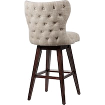 amenadiel light brown bar stool   