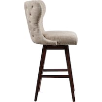 amenadiel light brown bar stool   