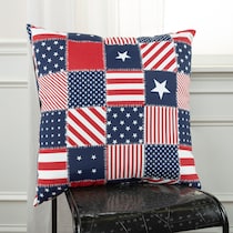 america multicolor outdoor pillow   