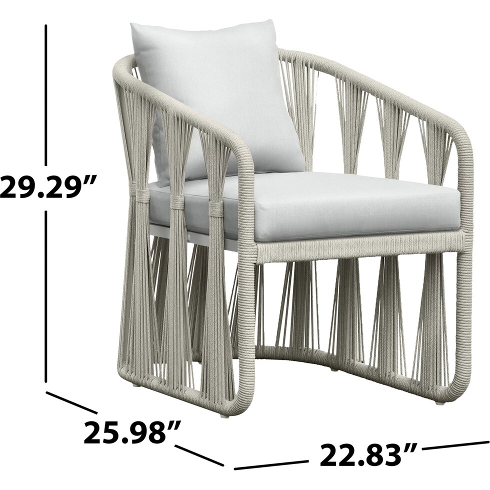 amherst light brown  pc outdoor dining   