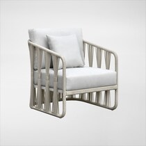 amherst white outdoor sofa set   
