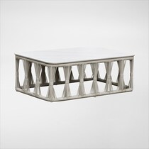amherst white outdoor sofa set   