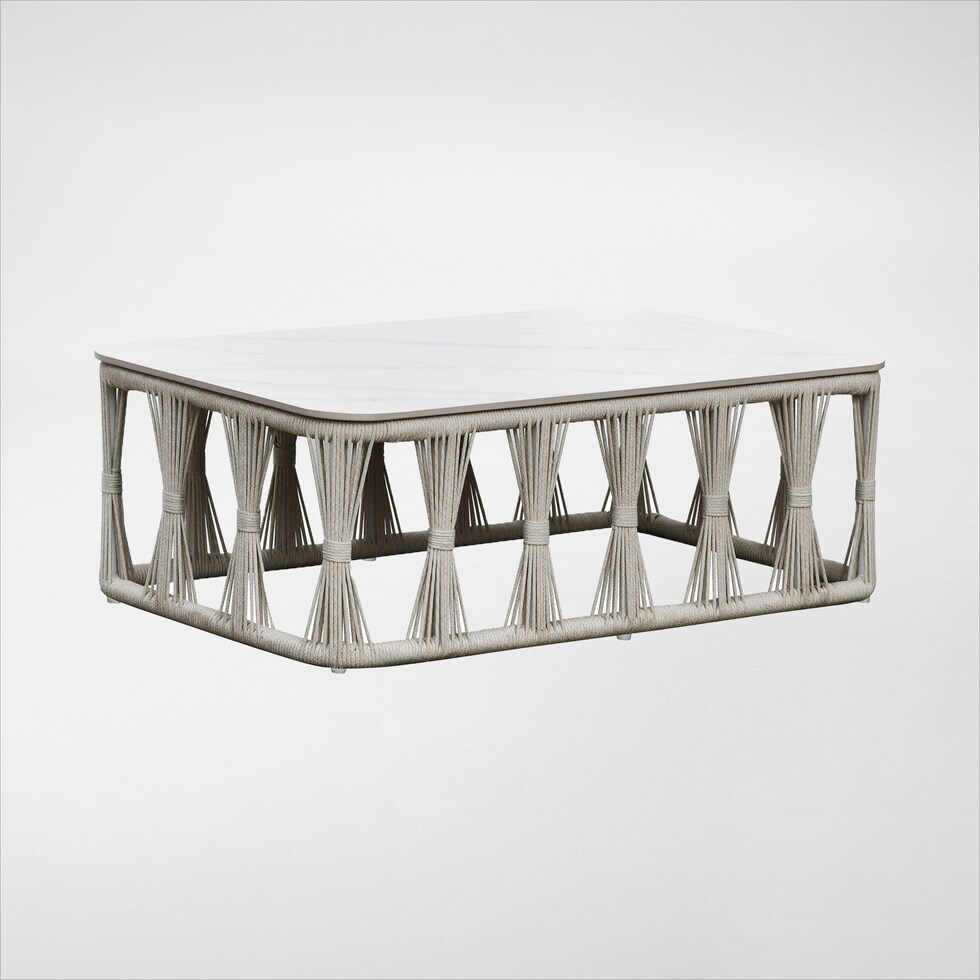 amherst white outdoor sofa set   