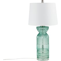 amias blue table lamp   