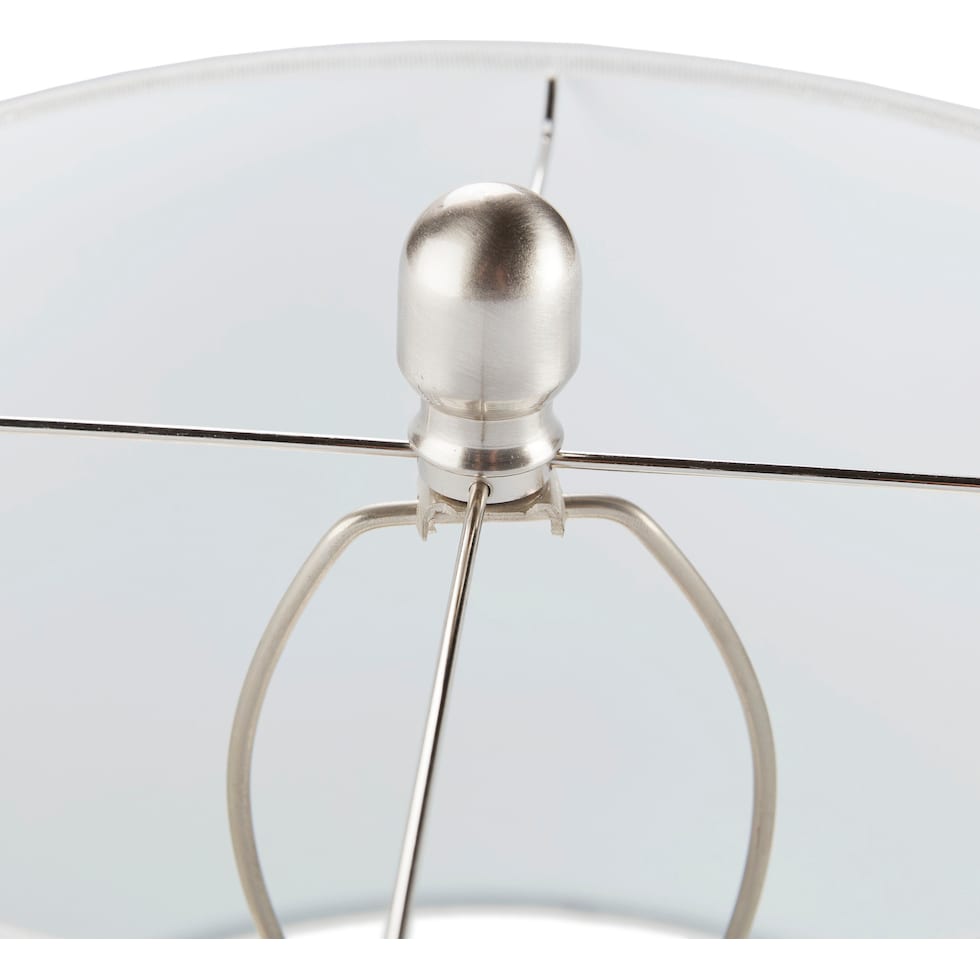 amias blue table lamp   