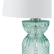 amias blue table lamp   