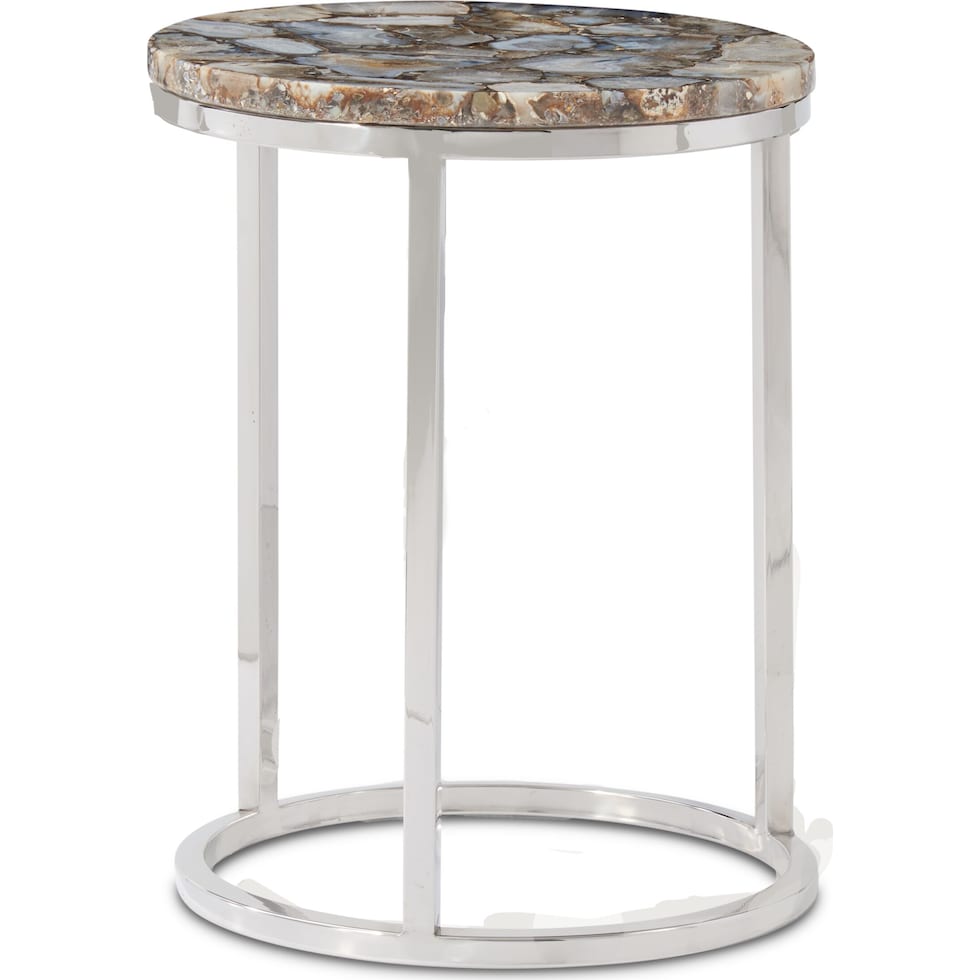 amita neutral accent table   
