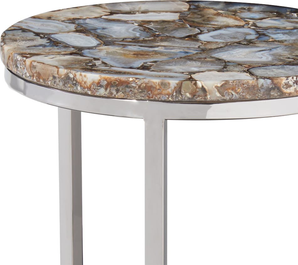 Amita Agate Accent Table Value City Furniture