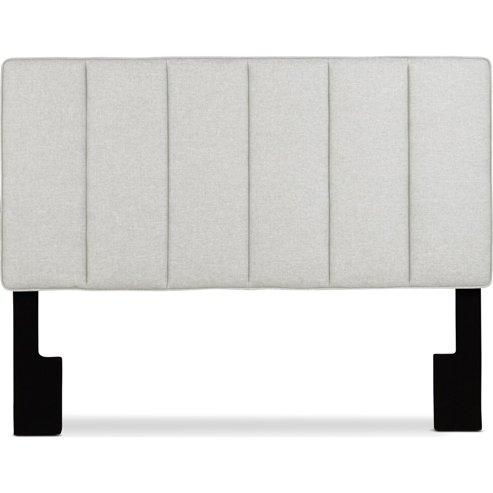 amory white king california king headboard   