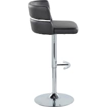 anabelle black bar stool   