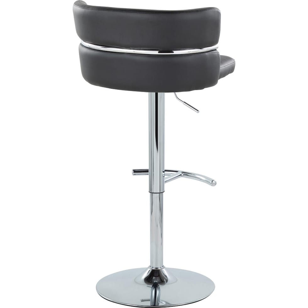 anabelle black bar stool   