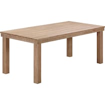 anaheim light brown dining table   