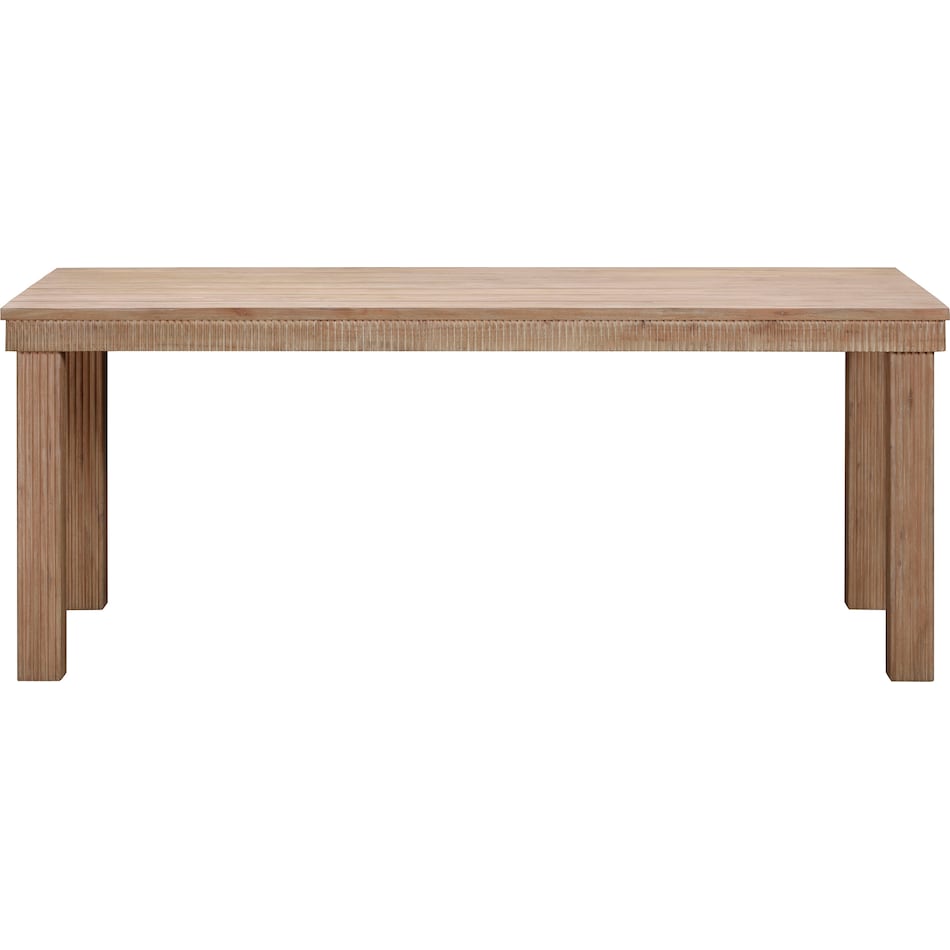 anaheim light brown dining table   