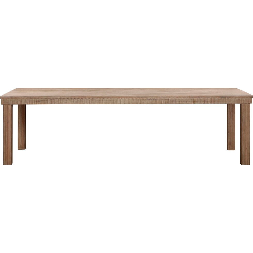 anaheim light brown dining table   