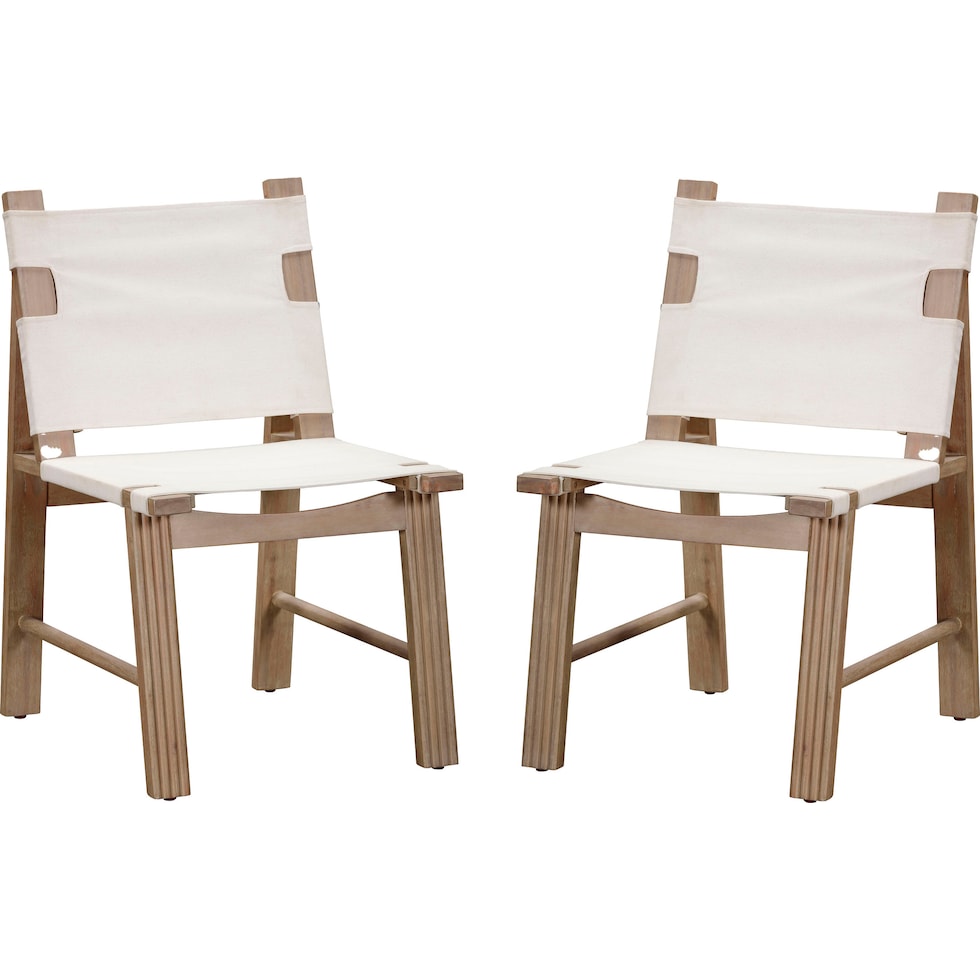 anaheim white dining chair   