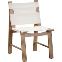 anaheim white dining chair   