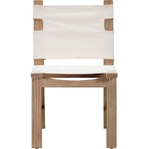 anaheim white dining chair   