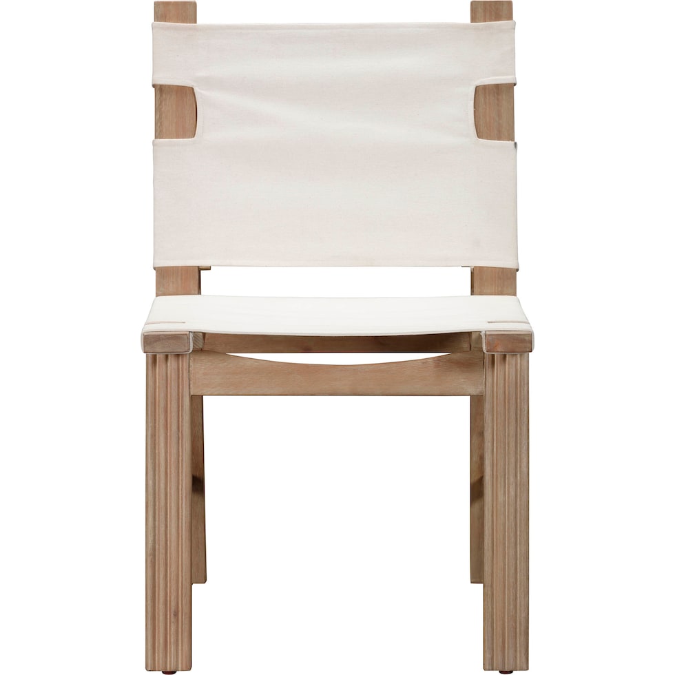 anaheim white dining chair   