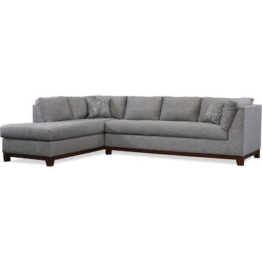 Anderson 2-Piece Sectional with Left-Facing Chaise - Gray
