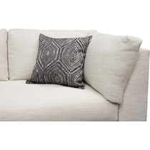 anderson white  pc sectional with left facing chaise   