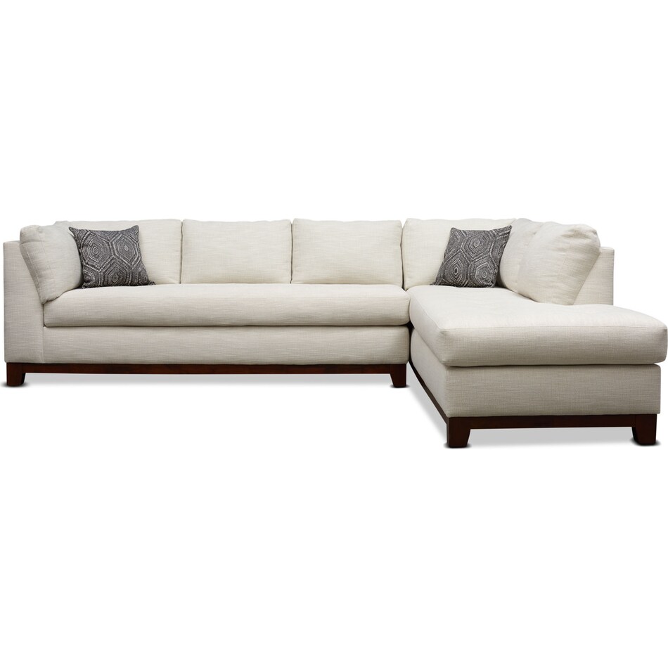 Anderson 2Piece Sectional with Chaise Value City Furniture