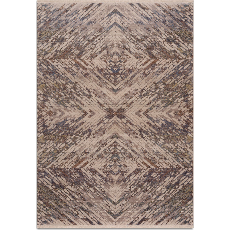 andre multicolor area rug  x    