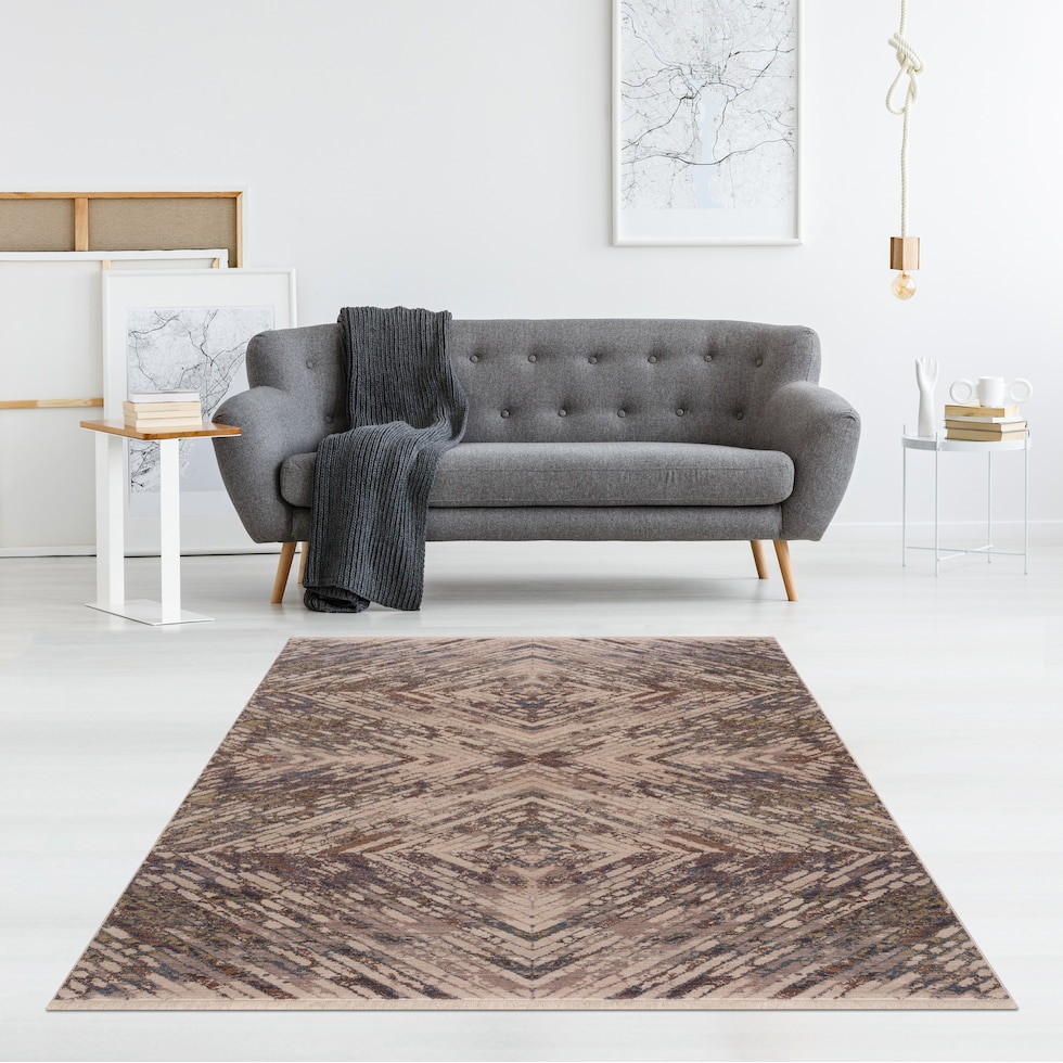 andre multicolor area rug  x    