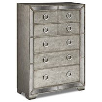 angelina silver chest   