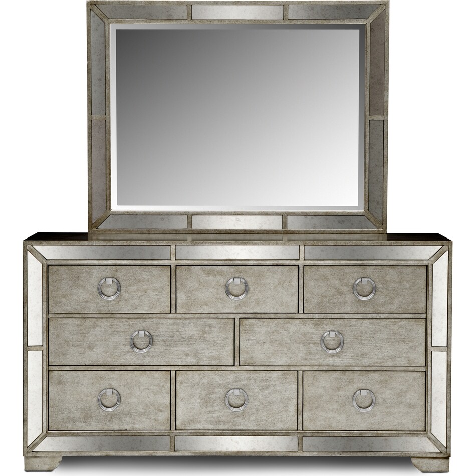 Angelina Dresser and Mirror Value City Furniture