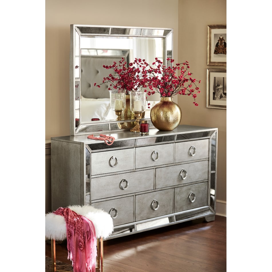 Angelina Dresser and Mirror Value City Furniture