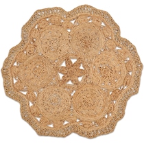 angell light brown rug   