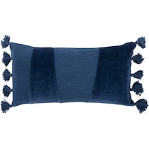 annabelle blue accent pillow   