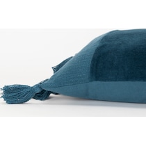 annabelle blue accent pillow   