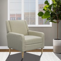 annika neutral accent chair   