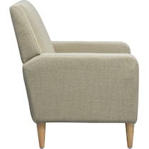 annika neutral accent chair   