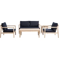 annotto bay blue natural  pc outdoor living   