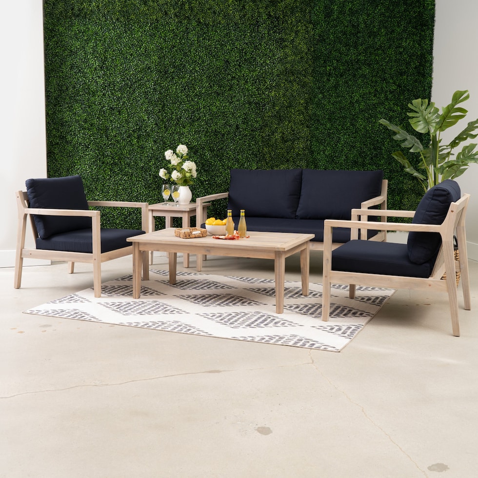 annotto bay blue natural  pc outdoor living   
